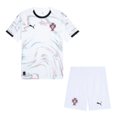 Portugal Away Soccer Jersey Kit 2025 (Jersey+Shorts)